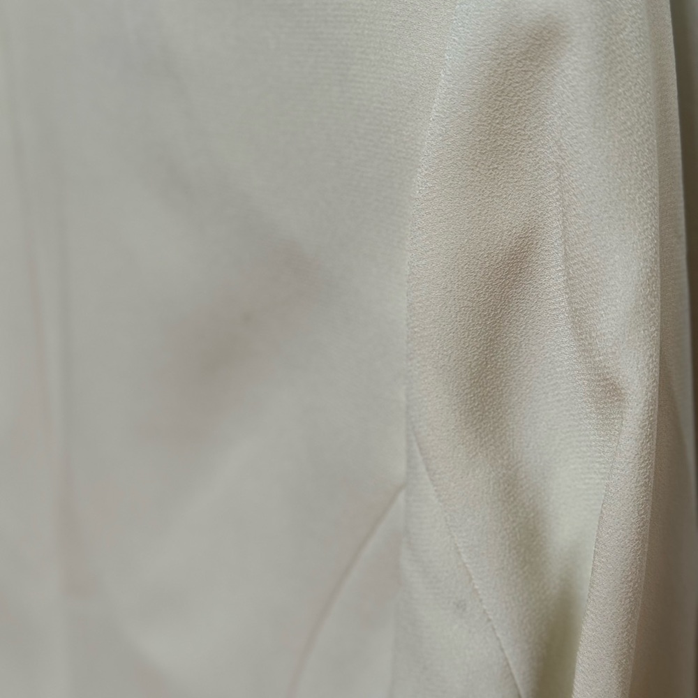 Frascara Embellished Cream 2 Piece Skirt Suit - Picture 14 of 14